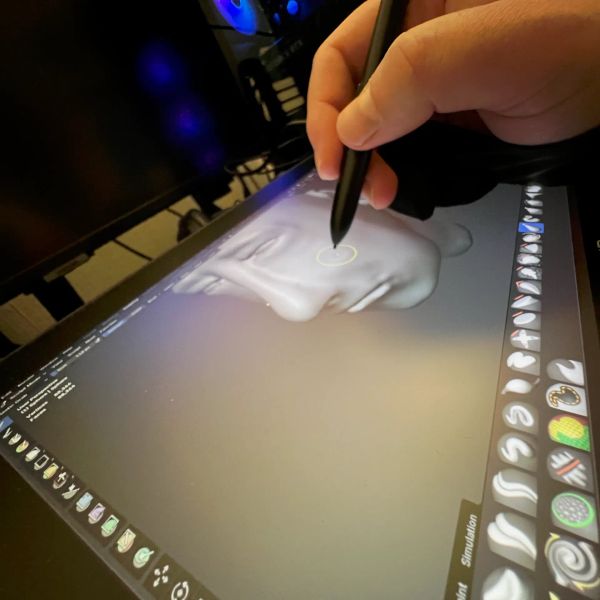 XP Pen Artist 12 3rd with Blender