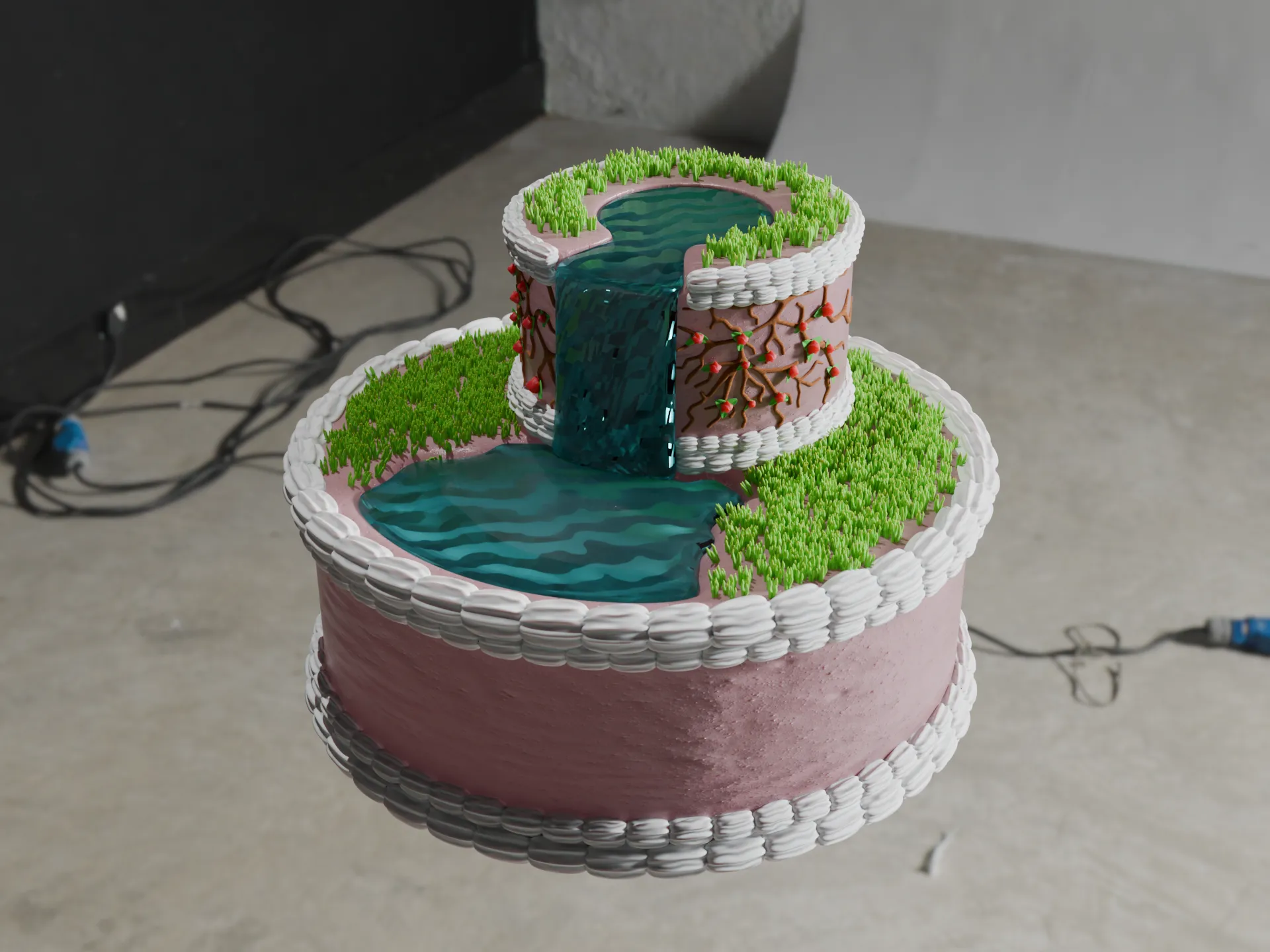 The cake
