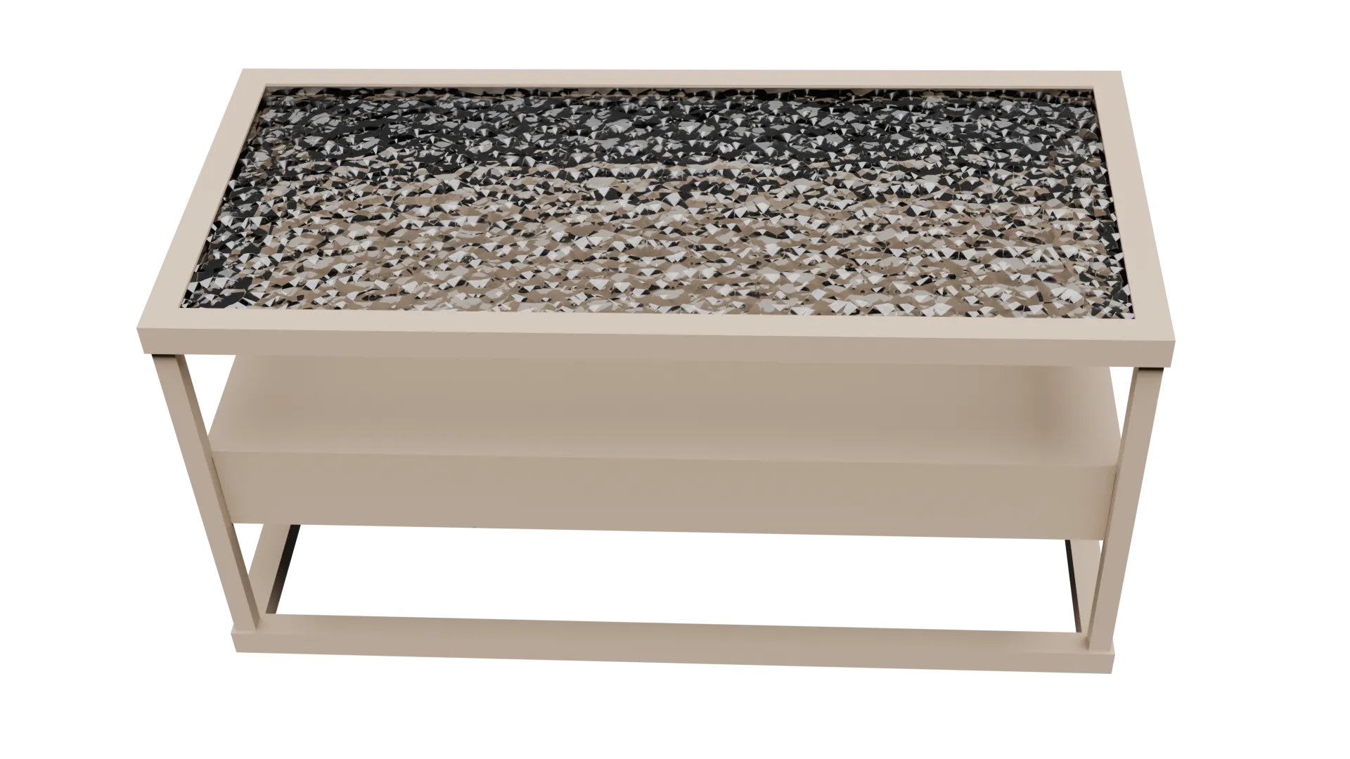 3D table with textures