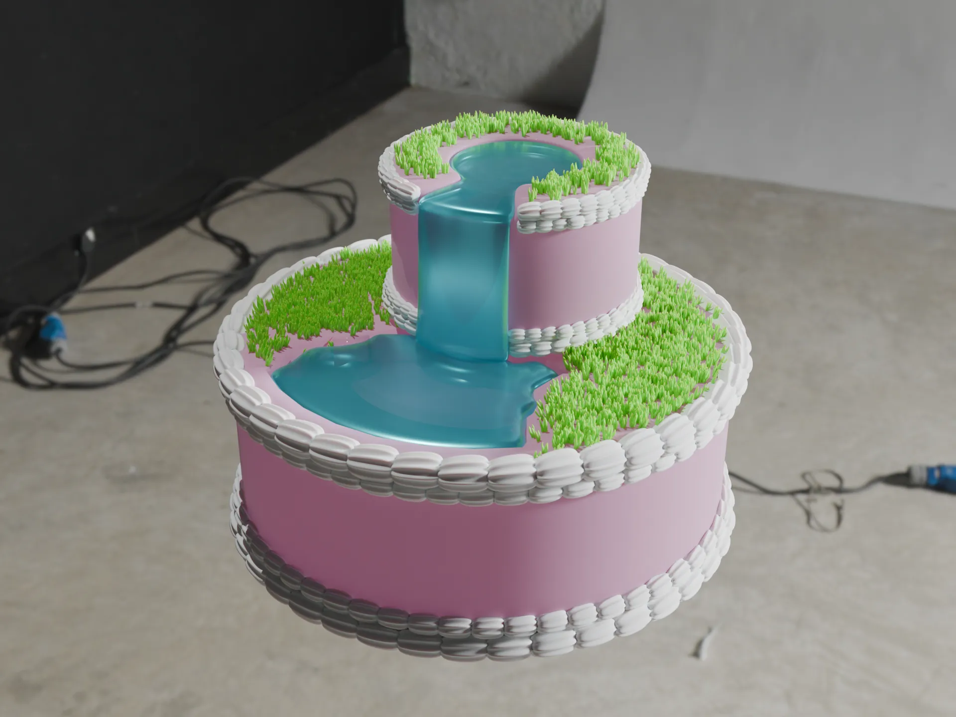 Watefall Cake Partie 2