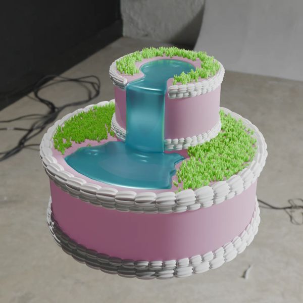 The cake rendering, part two