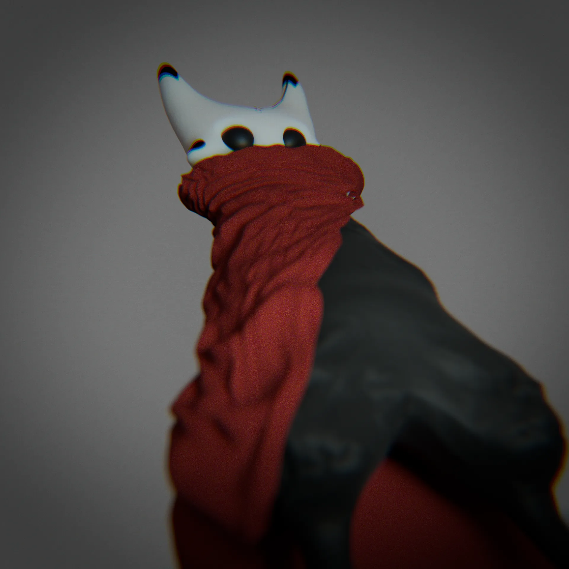 Insectoid knight low angle