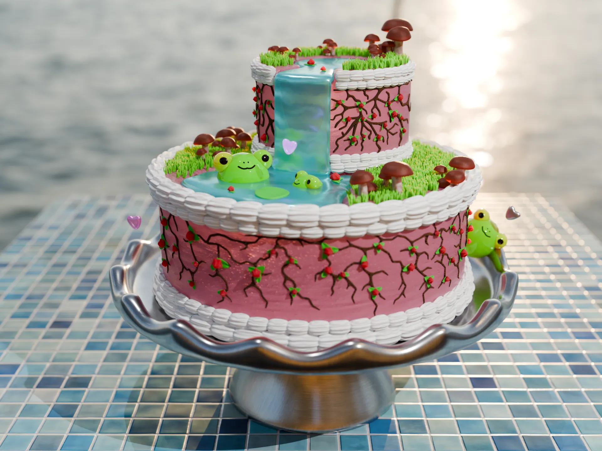 Watefall Cake Partie 4