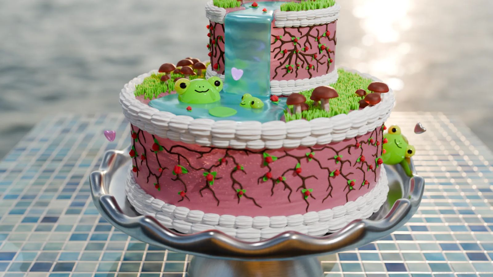 Watefall Cake Partie 4