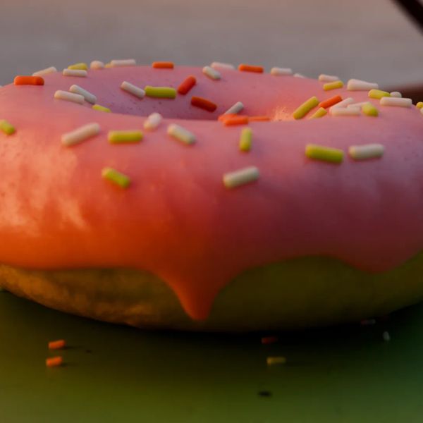 Finished donut looks nice
